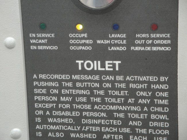 amazing self cleaning toilet