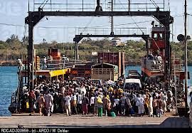Entrance to the ferry boat (on the web)